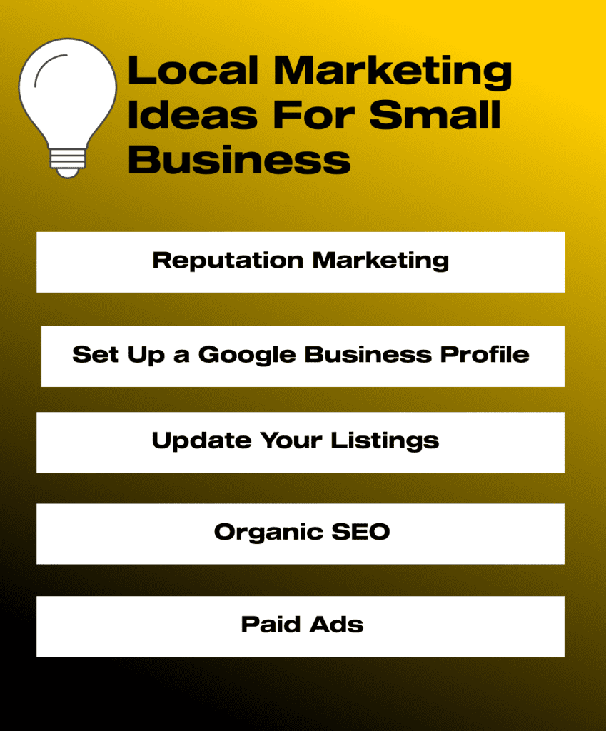 Local Marketing Ideas For Small Business
