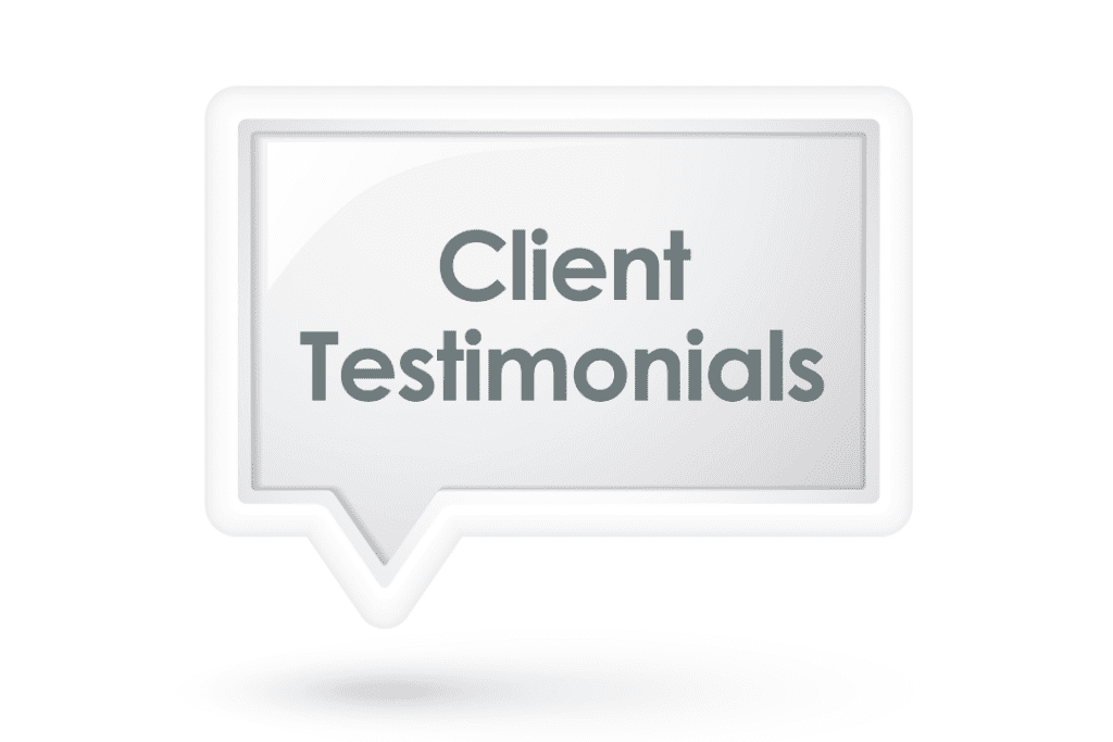 customer testimonials