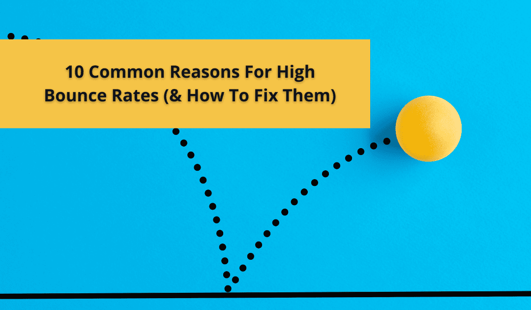 high bounce rates
